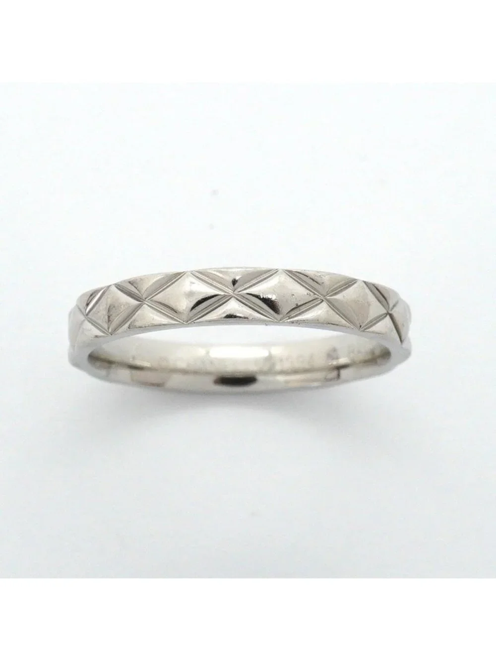 CHANEL ring matelasse